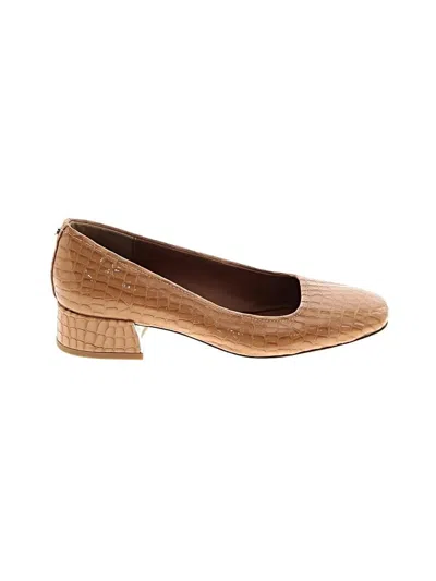 Pre-owned Donald J Pliner Heels In Tan