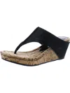Donald J Pliner Gyer Womens Leather Slip On Wedge Sandals In Multi