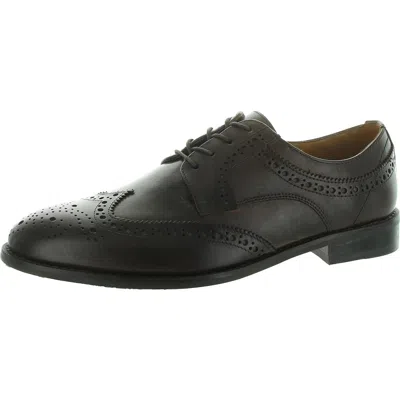 Donald J Pliner Mens Perforated Leather Oxfords In Brown