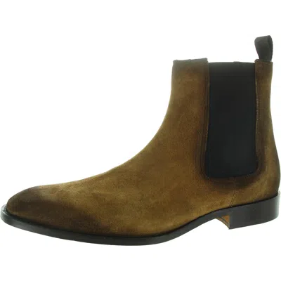 Donald J Pliner Mens Stretch Leather Chelsea Boots In Multi