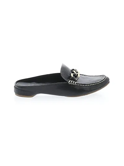 Pre-owned Donald J Pliner Mule/clog In Black