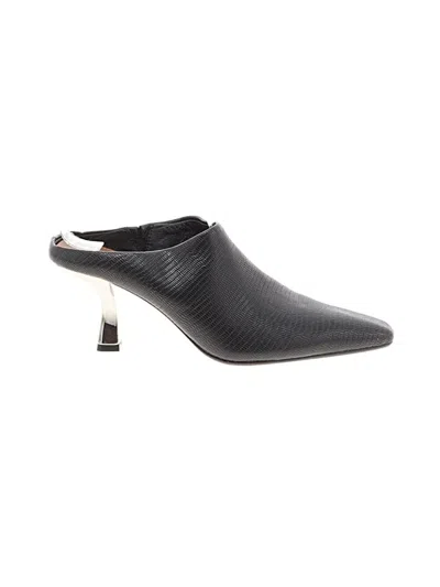 Pre-owned Donald J Pliner Mule/clog In Black