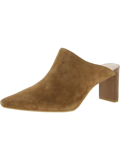 Donald J Pliner New Ollie Womens Suede Pointed Toe Mules In Multi