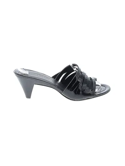 Pre-owned Donald J Pliner Sandals In Black