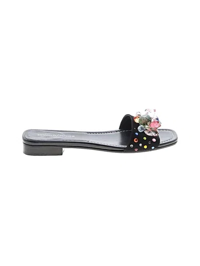 Pre-owned Donald J Pliner Sandals In Black