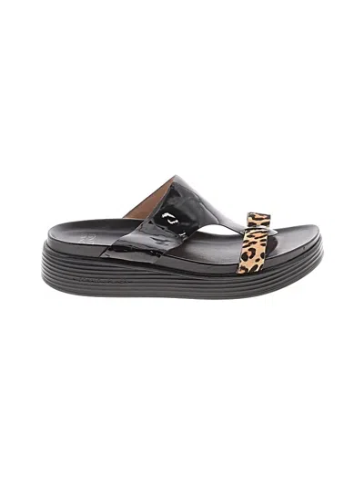 Pre-owned Donald J Pliner Sandals In Black