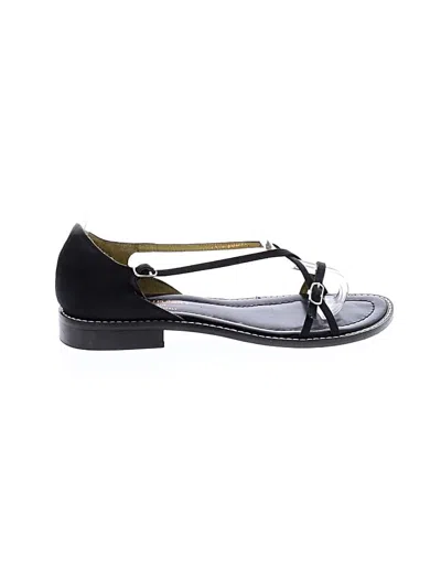 Pre-owned Donald J Pliner Sandals In Black