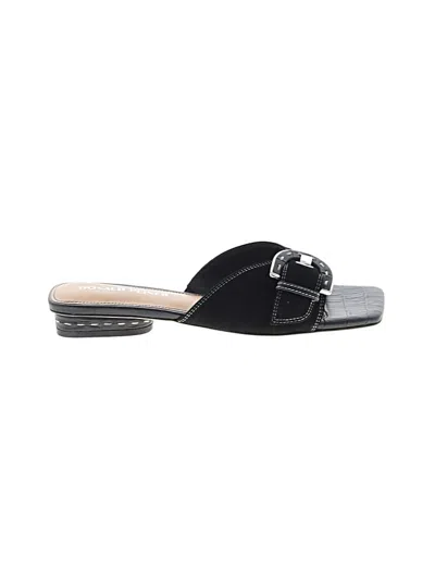 Pre-owned Donald J Pliner Sandals In Black