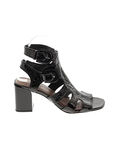 Pre-owned Donald J Pliner Sandals In Black