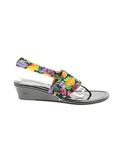 Pre-owned Donald J Pliner Sandals In Black