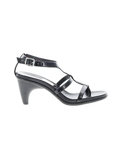 Pre-owned Donald J Pliner Sandals In Black