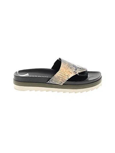 Pre-owned Donald J Pliner Sandals In Black