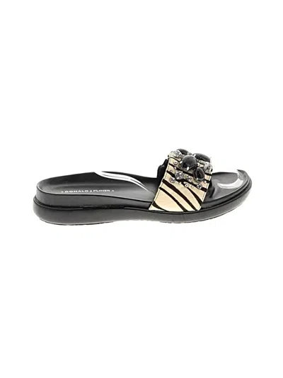 Pre-owned Donald J Pliner Sandals In Black