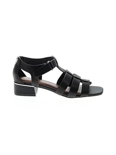 Pre-owned Donald J Pliner Sandals In Black