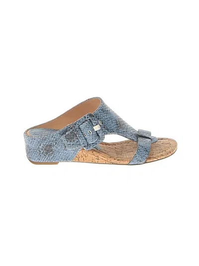 Pre-owned Donald J Pliner Sandals In Blue