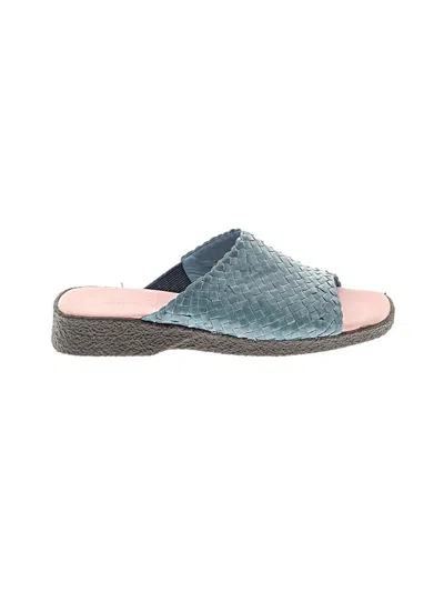Pre-owned Donald J Pliner Sandals In Blue