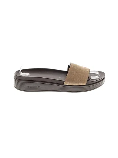 Pre-owned Donald J Pliner Sandals In Brown