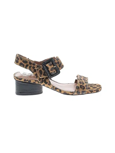 Pre-owned Donald J Pliner Sandals In Brown