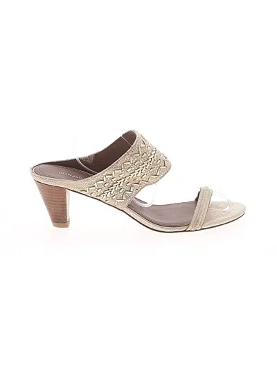Pre-owned Donald J Pliner Sandals In Ivory
