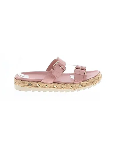 Pre-owned Donald J Pliner Sandals In Pink