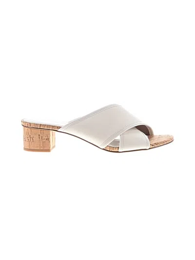 Pre-owned Donald J Pliner Sandals In Silver