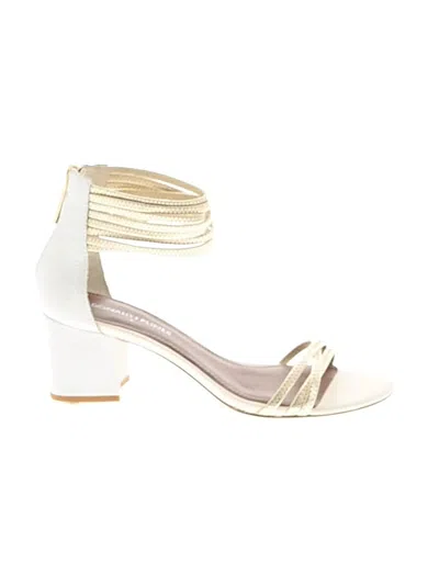 Pre-owned Donald J Pliner Sandals In White
