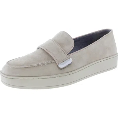 Donald J Pliner Tamara 02 Womens Padded Insole Suede Loafers In Beige