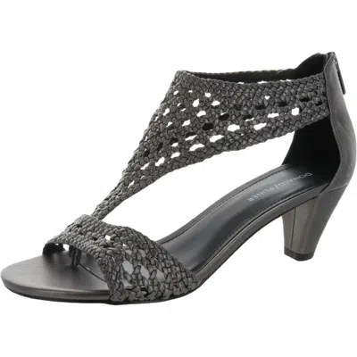 Donald J Pliner Verona 2 Womens Leather Heel Sandals In Multi