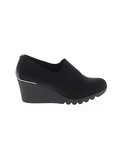 Pre-owned Donald J Pliner Wedges In Black