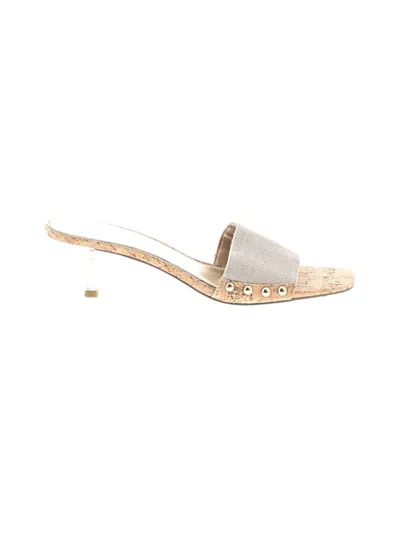 Pre-owned Donald J Pliner Wedges In Ivory