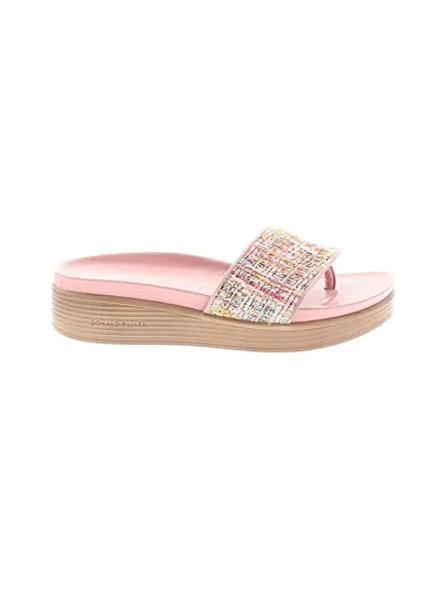 Pre-owned Donald J Pliner Wedges In Pink