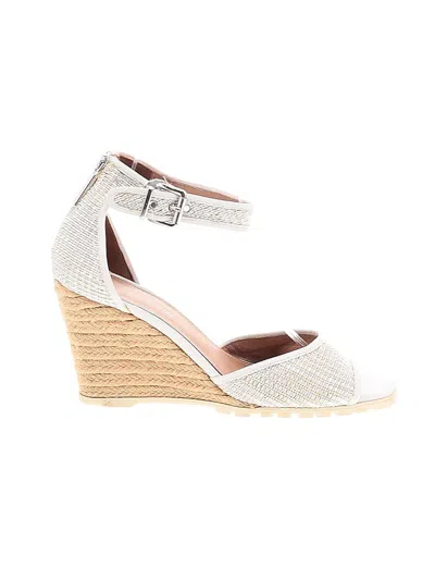 Pre-owned Donald J Pliner Wedges In White