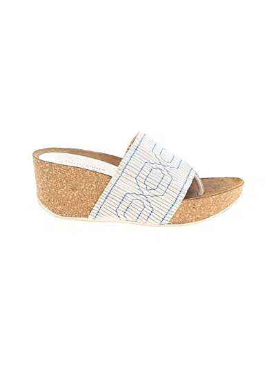 Pre-owned Donald J Pliner Wedges In White