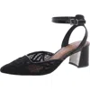 Donald J Pliner Womens Buckle Ankle Strap In Black