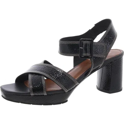 Donald J Pliner Womens Buckle Heels In Black