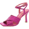 Donald J Pliner Womens Criss-cross Ankle Strap In Pink