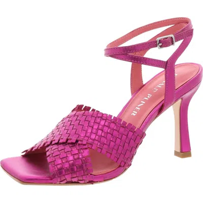 Donald J Pliner Womens Criss-cross Ankle Strap In Pink