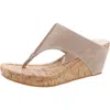 Donald J Pliner Womens Snake Print Wedge Sandals In Beige