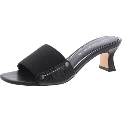 Donald J Pliner Womens Stretch Kitten Heels In Black
