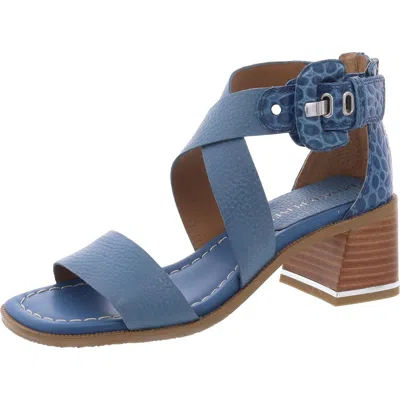 Donald J Pliner Womens Zipper Leather Ankle Strap In Multi