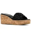Donald Pliner Allea Leather Sandal In Black
