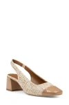 Donald Pliner Amore Slingback Pump In Camel Multi