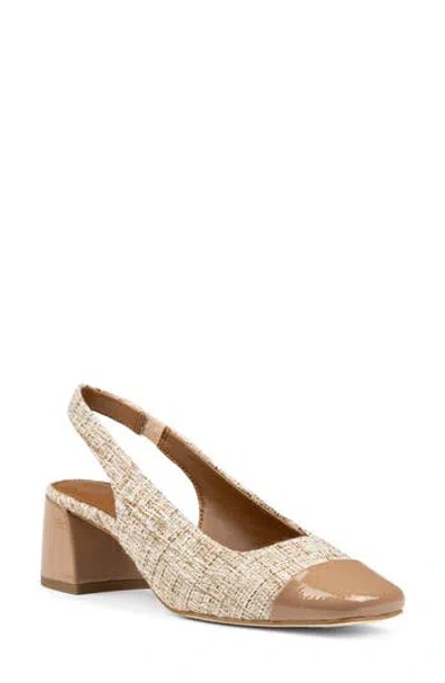 Donald Pliner Amore Slingback Pump In Camel Multi