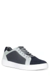 Donald Pliner Suede-trim Sneaker In Navy/nvy