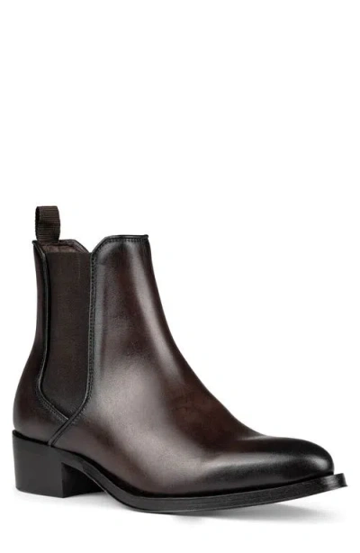Donald Pliner Ashford Chelsea Boot In Dark Brown