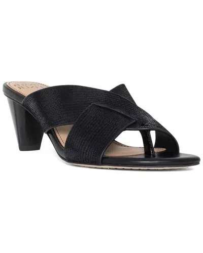 Donald Pliner Aylla Suede Sandal In Black