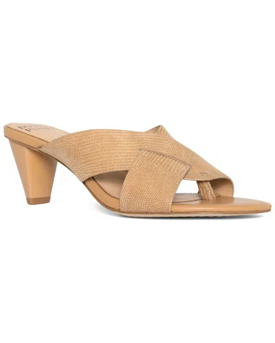 Donald Pliner Aylla Suede Sandal In Brown