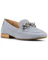Donald Pliner Balinda Leather Loafer In Blue