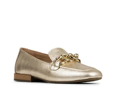 Donald Pliner Balinda Loafer In Gold