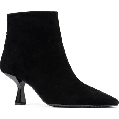 Donald Pliner Women Baltimore Black Suede Bootie